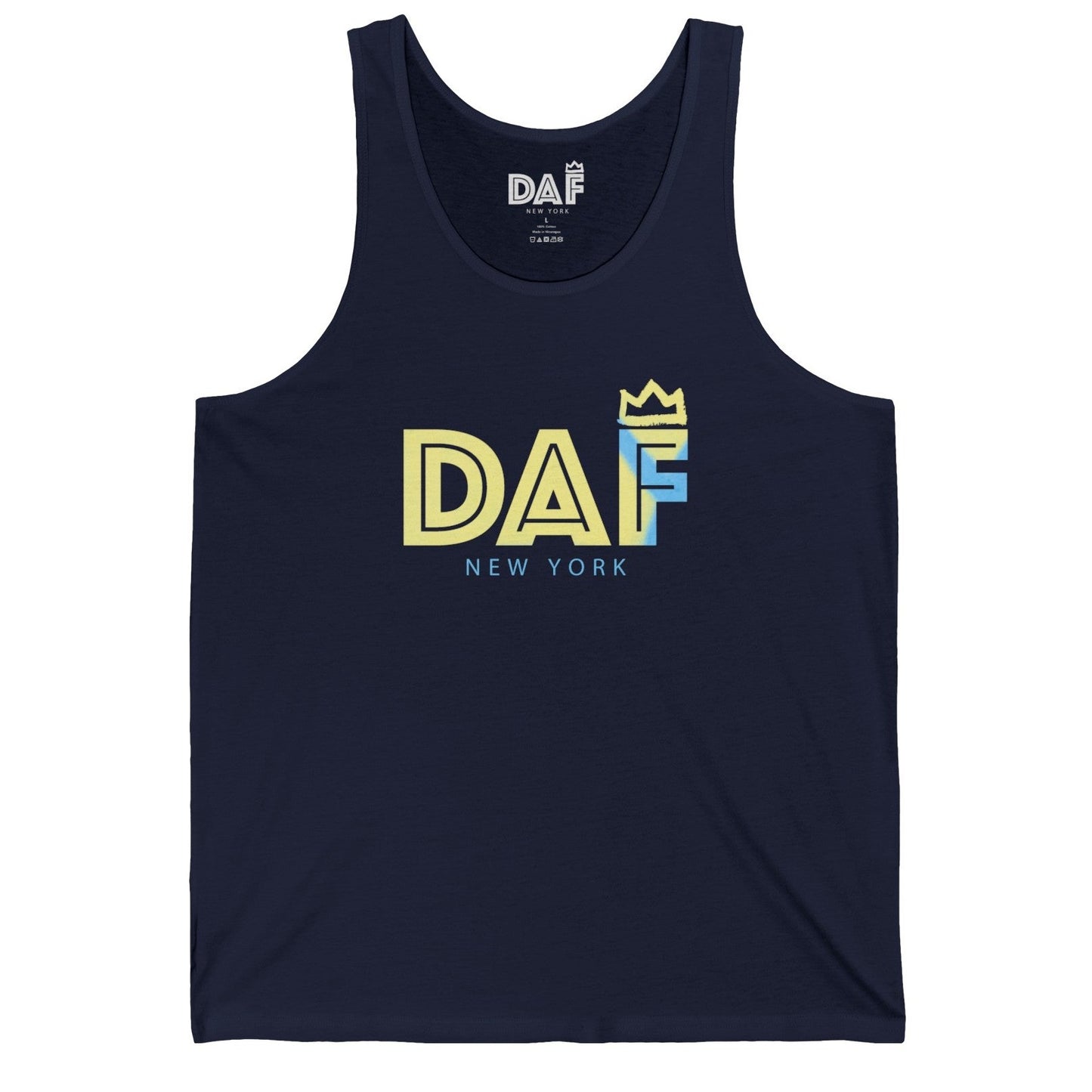 Navy and Yellow Tank