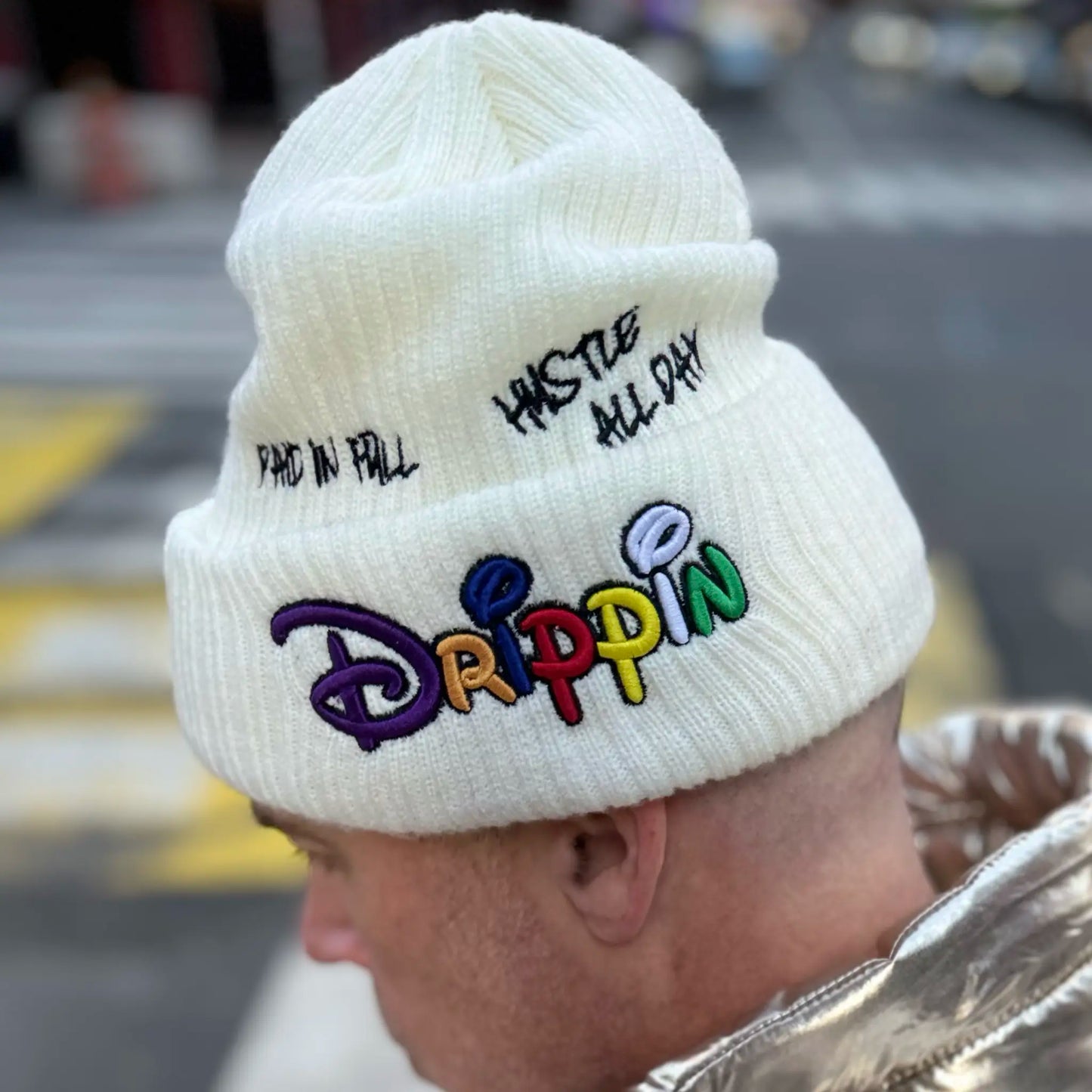 Drippin' Ivory Beanie