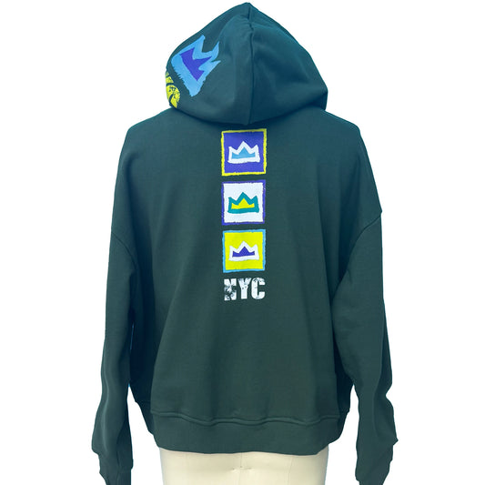 I'm Not Perfect Forest Green Hoodie