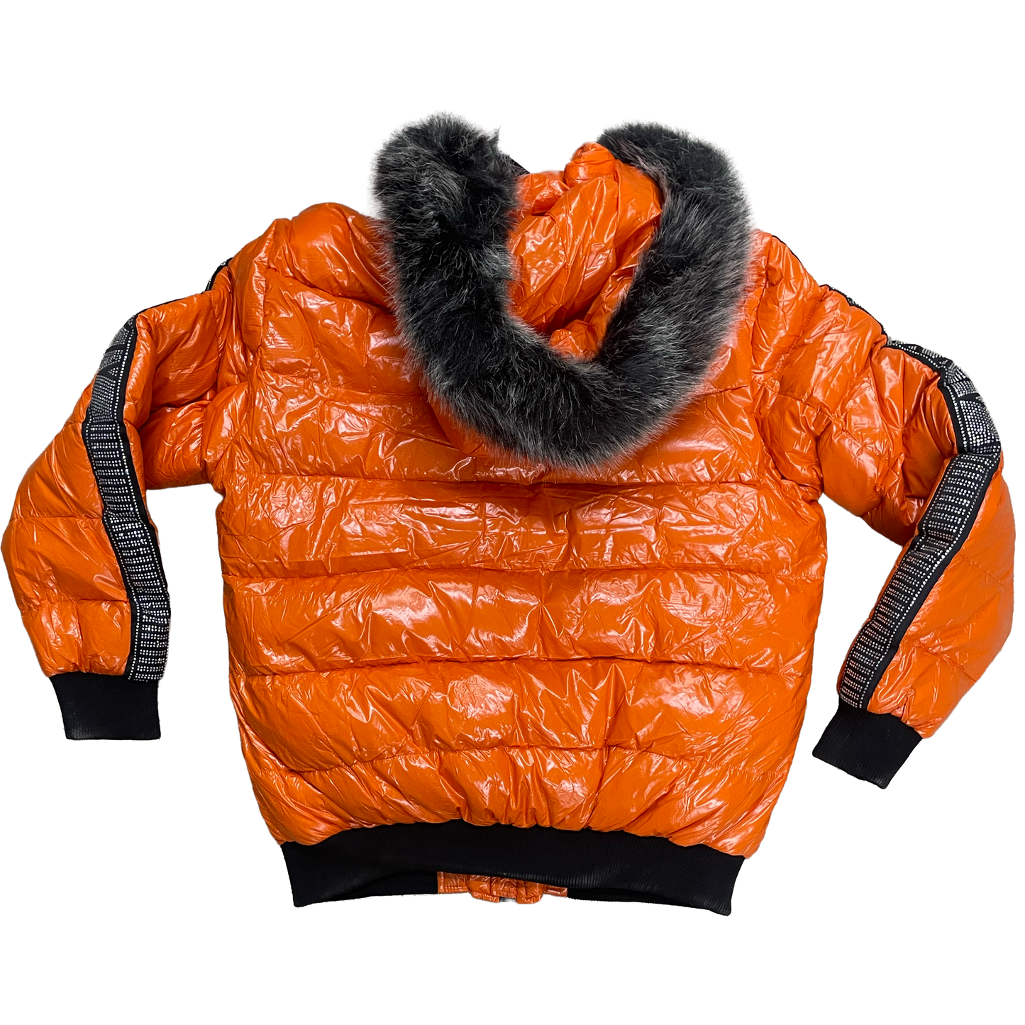 Orange Bling Puffer