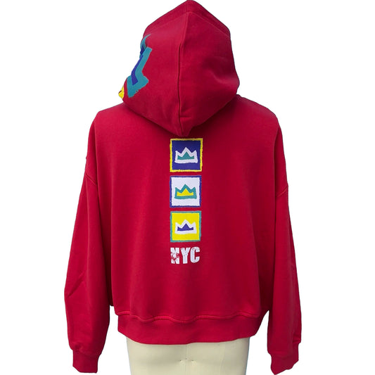 I'm Not Perfect Red Hoodie