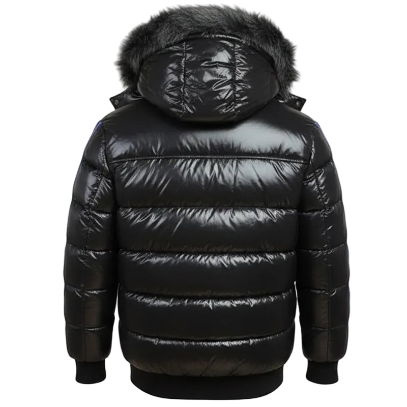 Black Bling Puffer