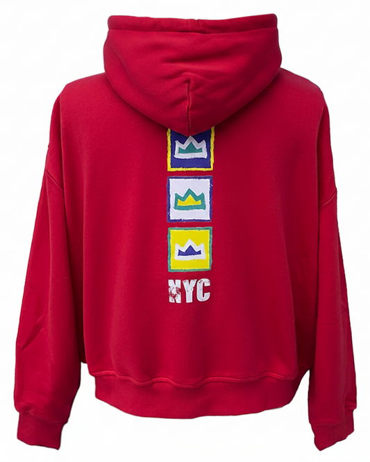 I'm Not Perfect Red Hoodie