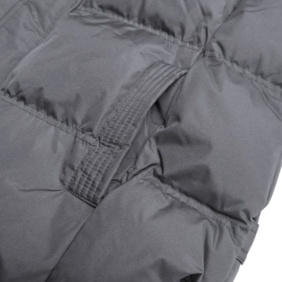 Oversize Charcoal Grey Puffer Vest