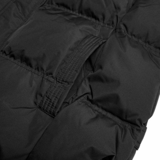 Oversize Black Puffer Vest