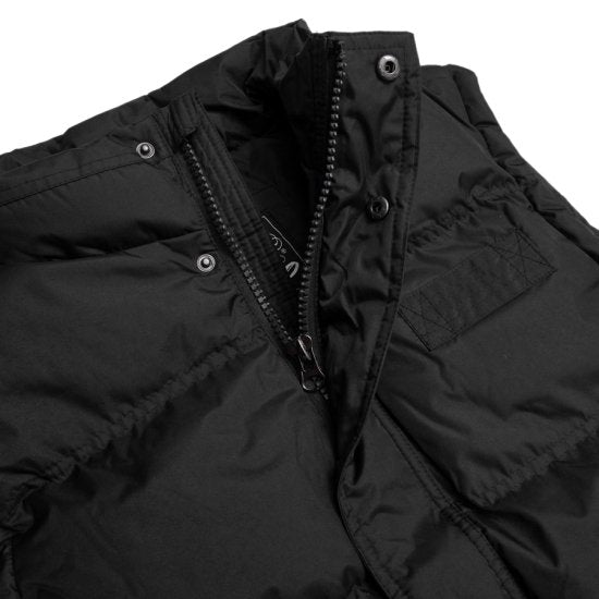 Oversize Black Puffer Vest