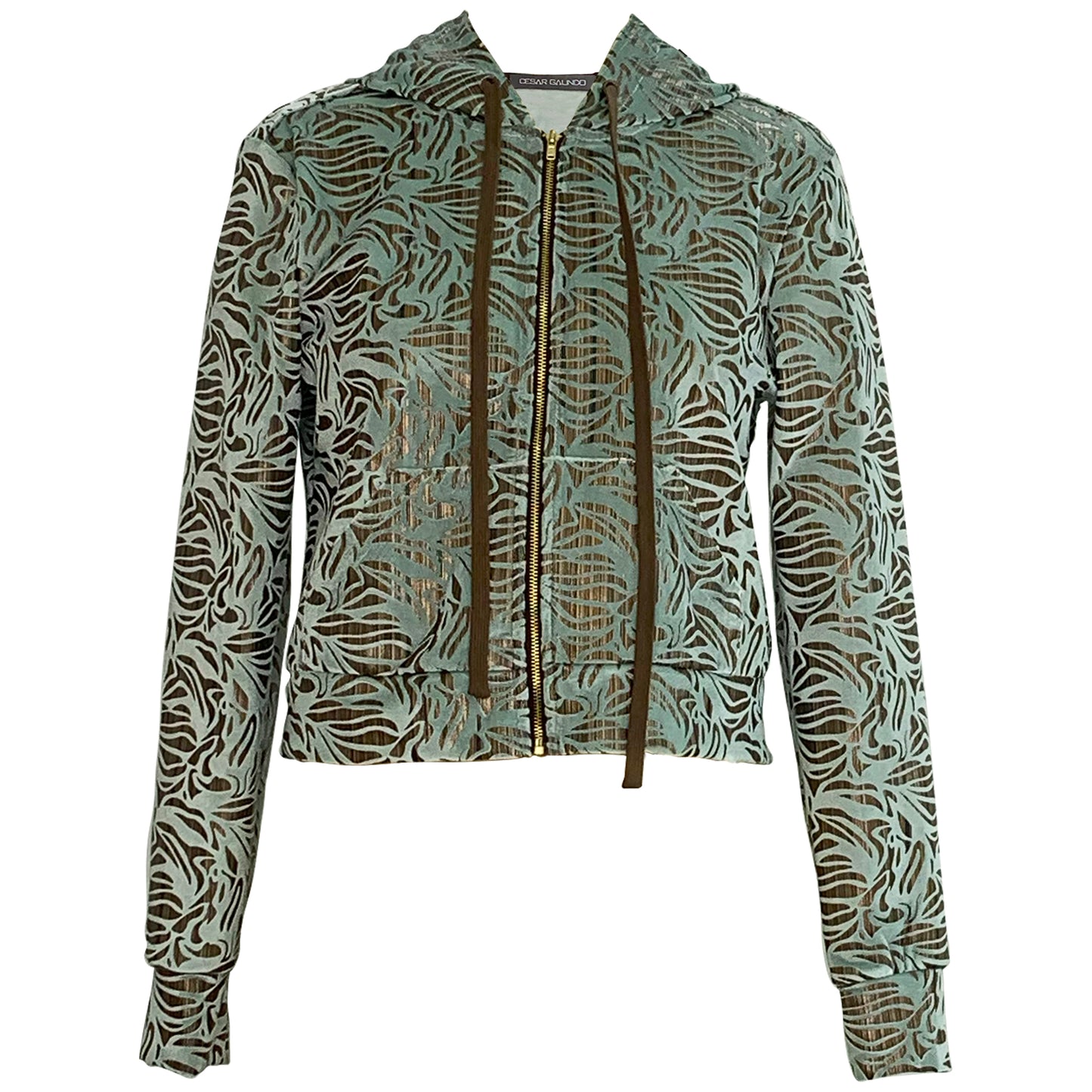 Cesar Galindo Limited Edition Mint Tracksuit Hoodie