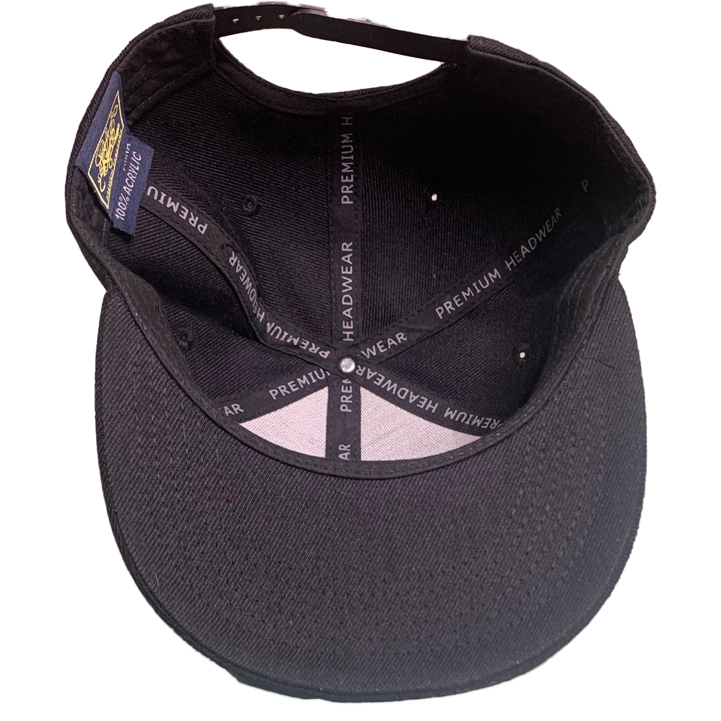 DAF 3D Crown Aqua on Black Snapback