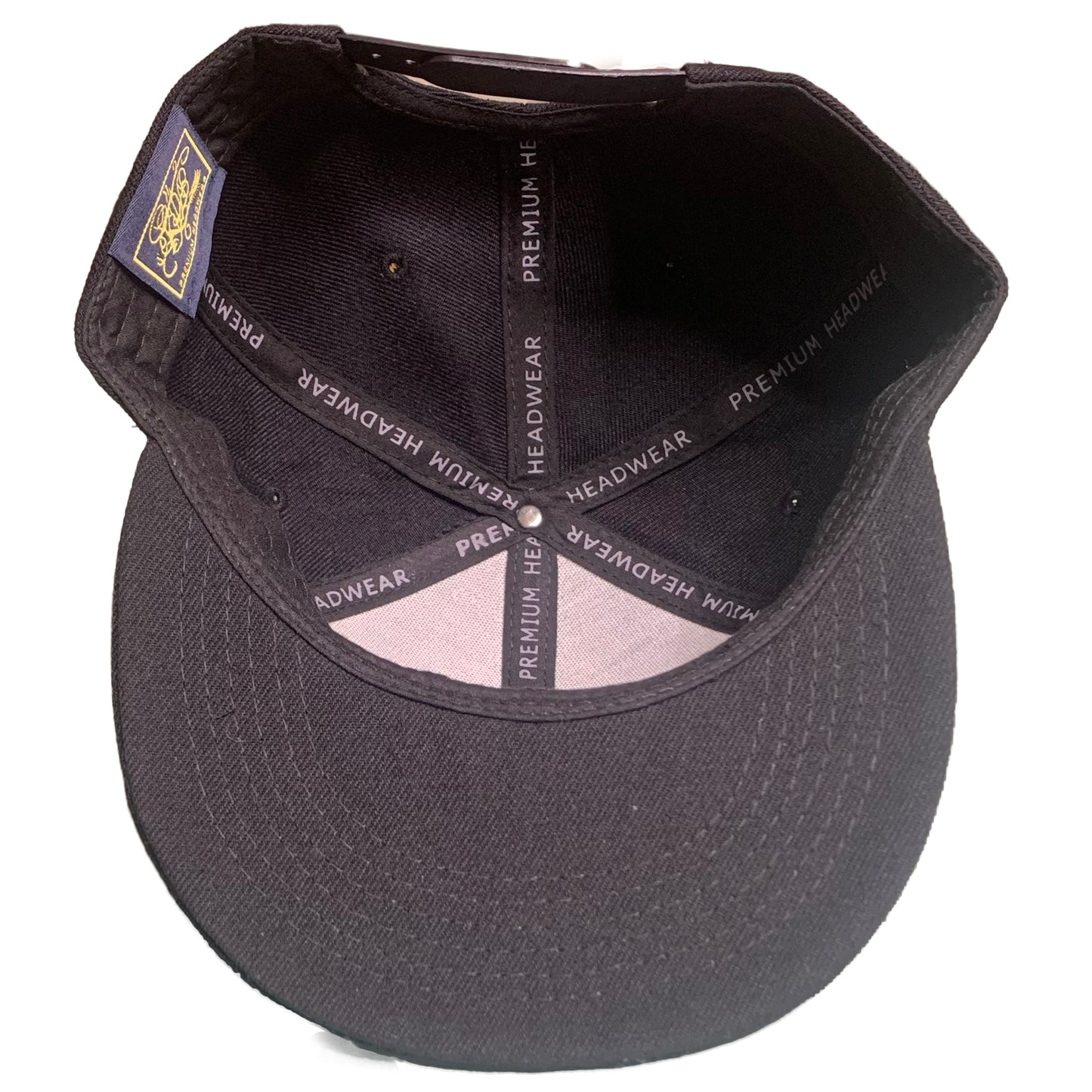 DAF 3D Crown Hot Pink on Black Snapback