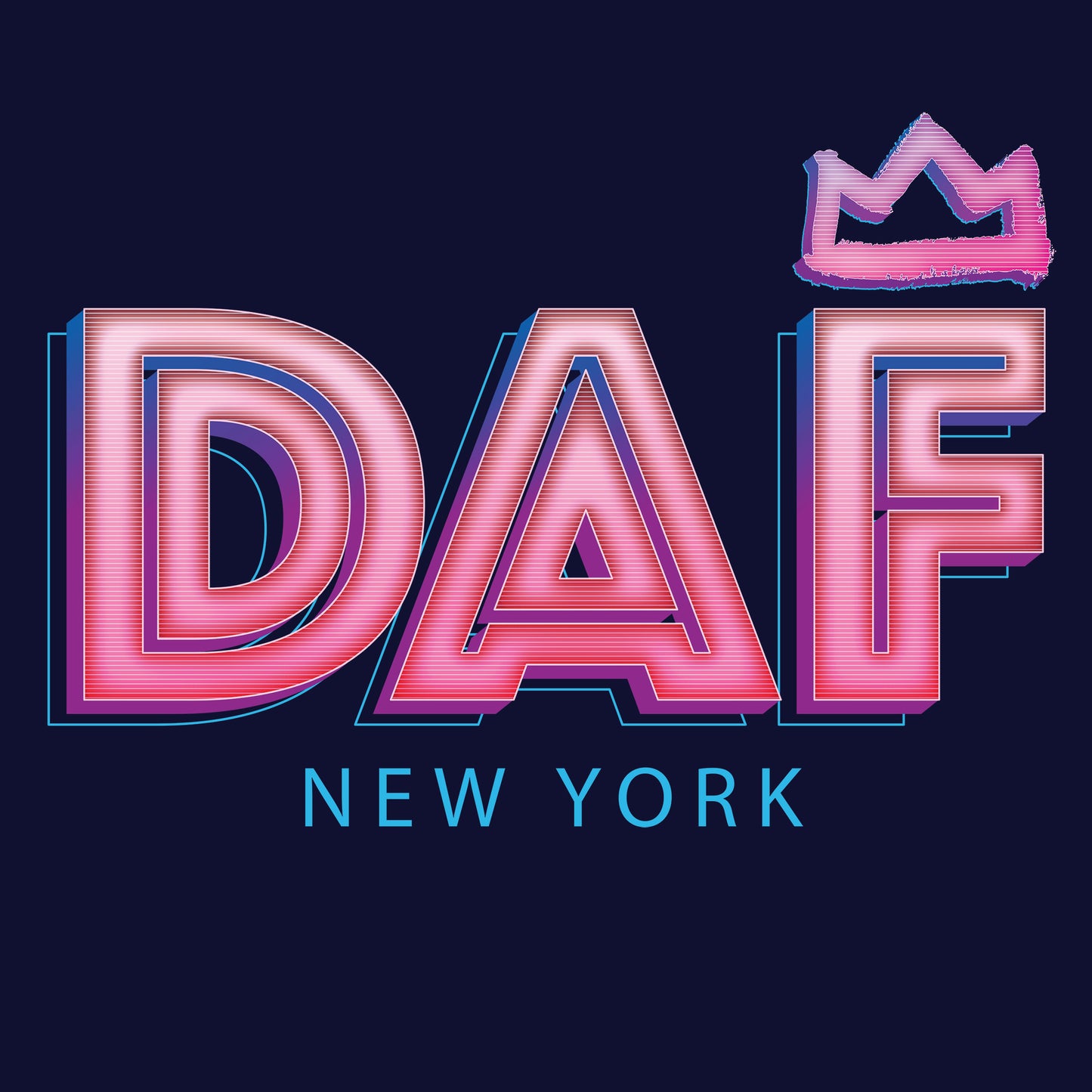 Neon DAF New York T-shirt