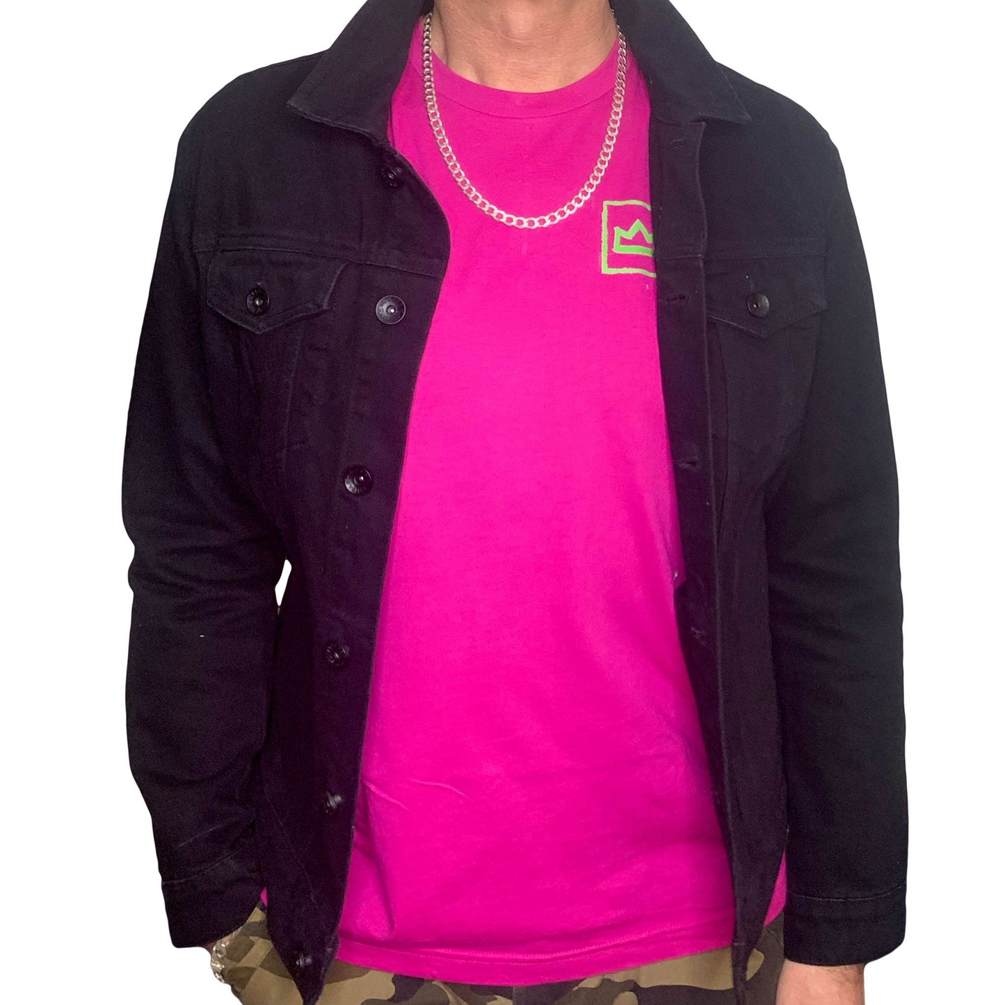 NY Post Black Denim Jacket