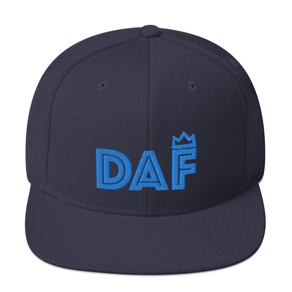DAF Aqua on Navy Snapback