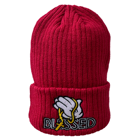 Blessed Red Beanie
