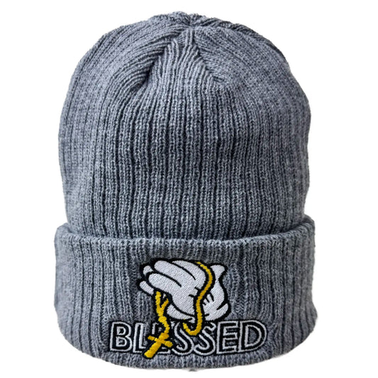 Blessed Grey Beanie