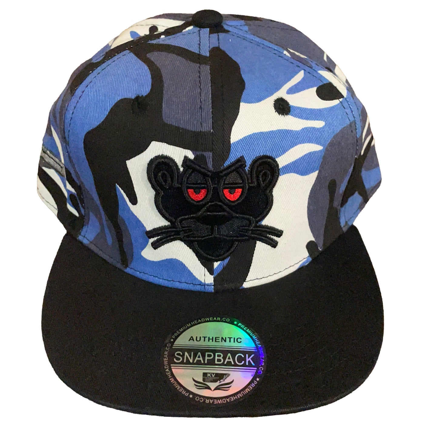 Black Pink Panther Snapback