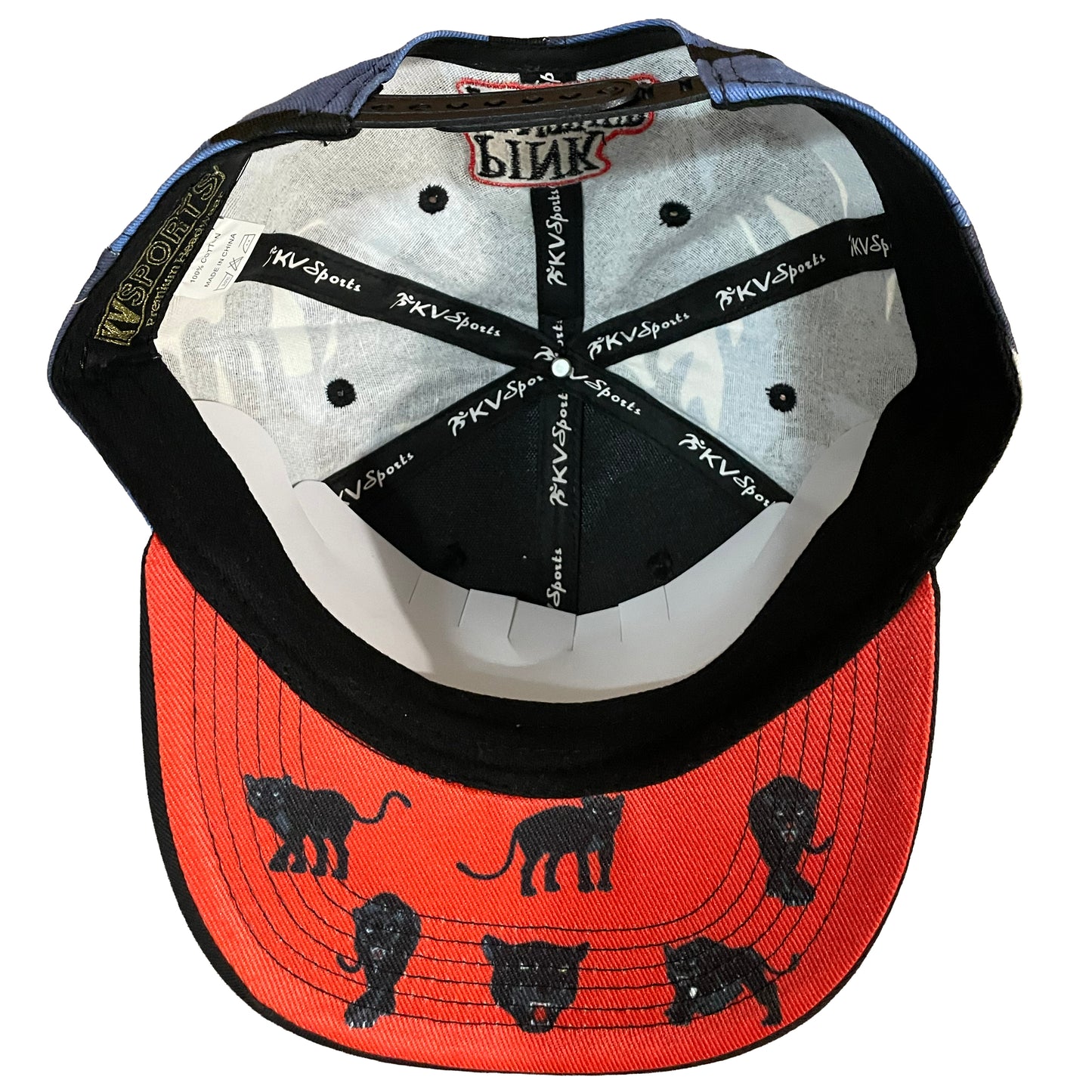 Black Pink Panther Snapback