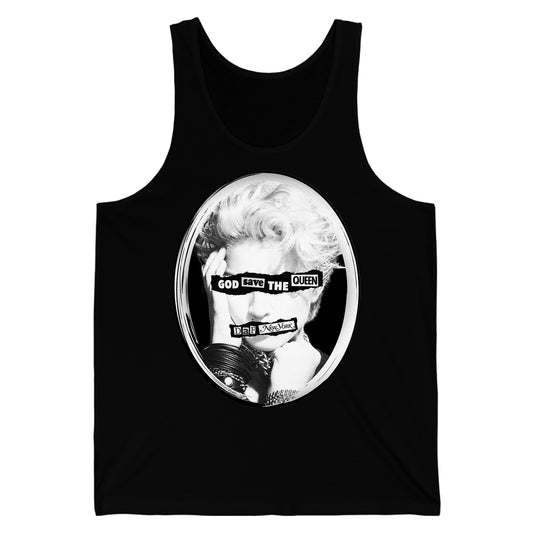 God Save The Queen Black Tank