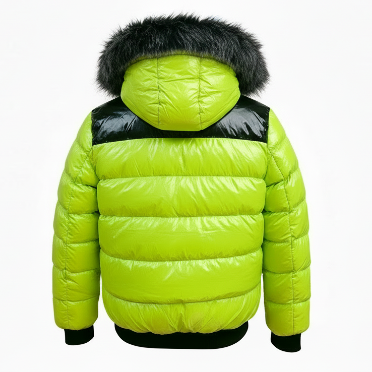 Neon Green Puffer
