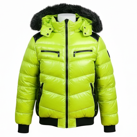 Neon Green Puffer