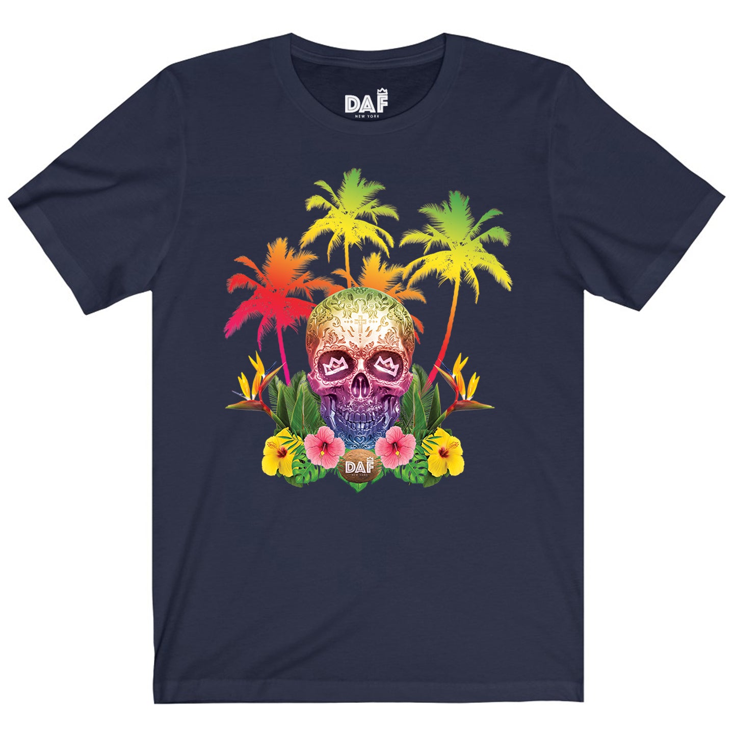 DAF Tropical Skull Tee