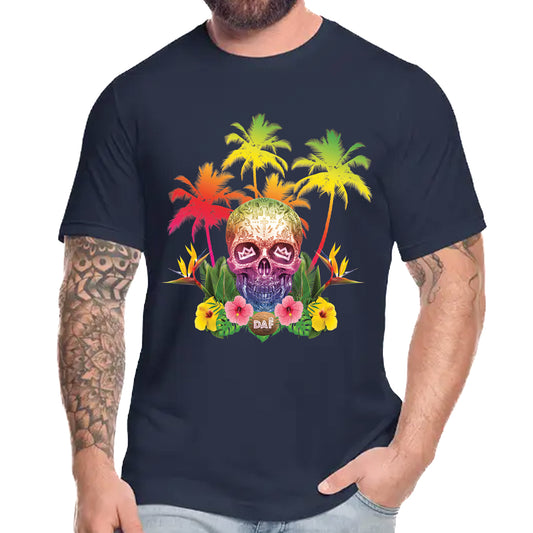 DAF Tropical Skull Tee