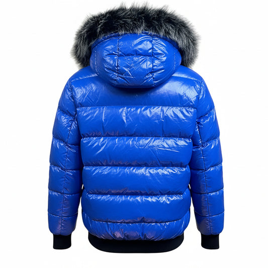 Royal Blue Bling Puffer