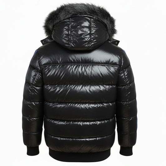 Black Bling Puffer