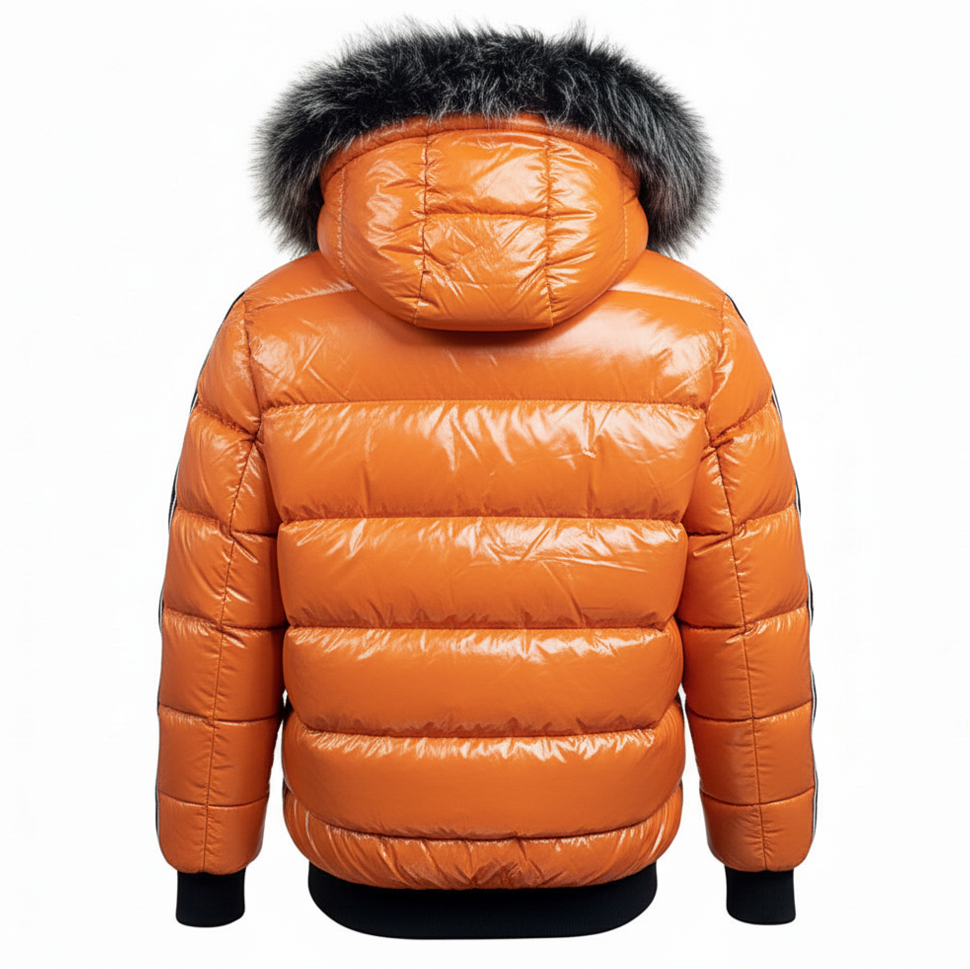 Orange Bling Puffer