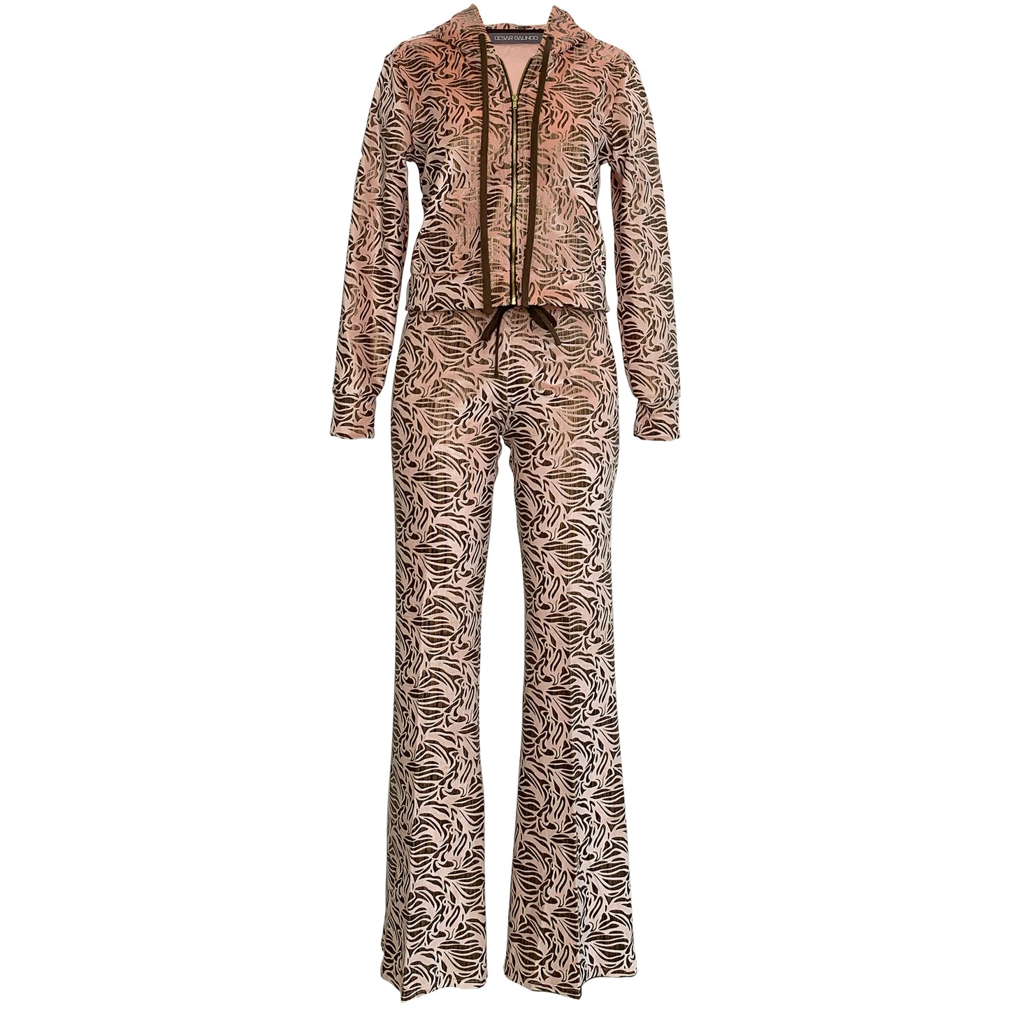 Cesar Galindo Limited Edition Coral Tracksuit Pants
