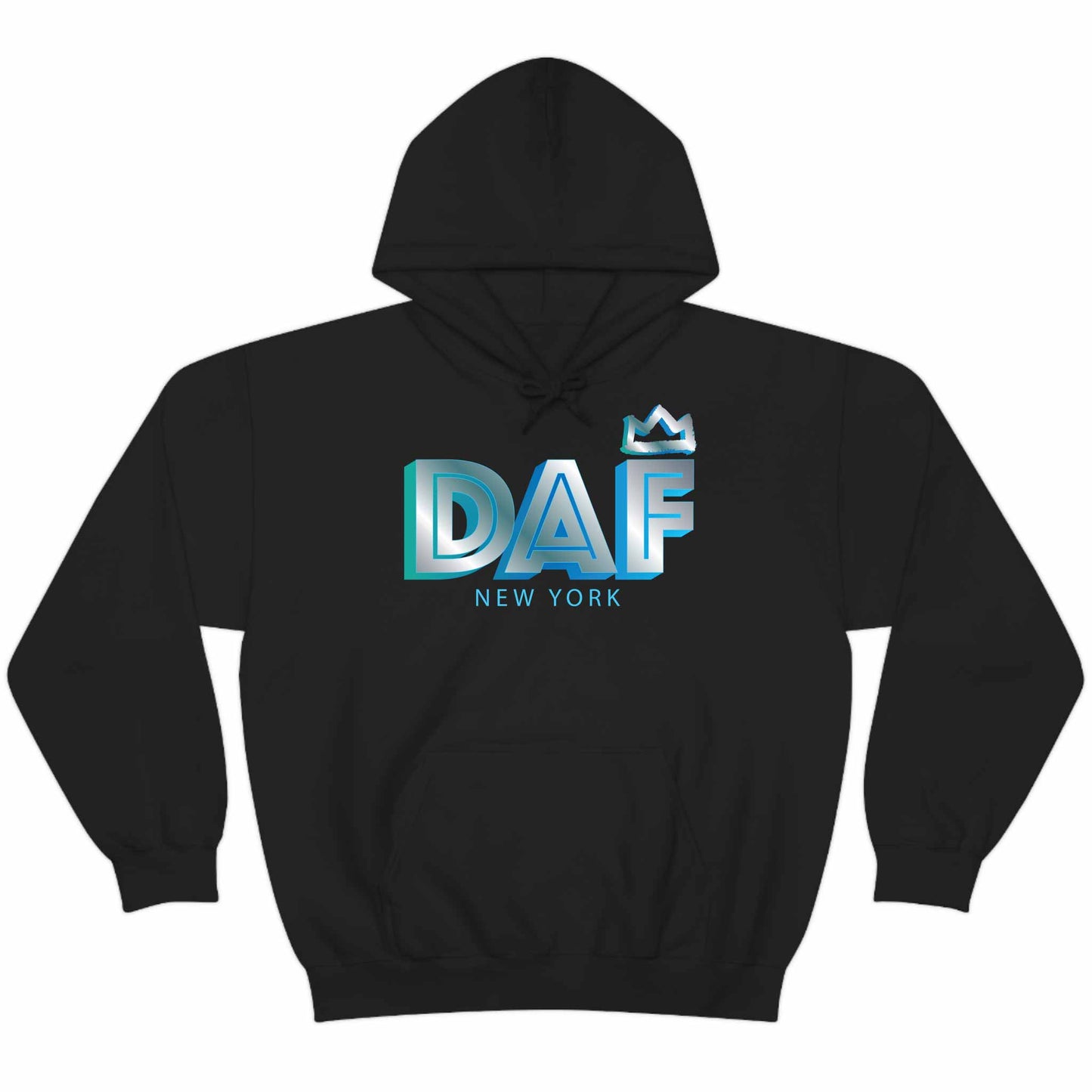 DAF Classic 3D Logo Hoodie Ice Edition