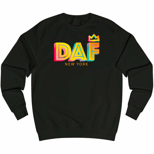 DAF 3D Logo Sweatshirt Fire Edition