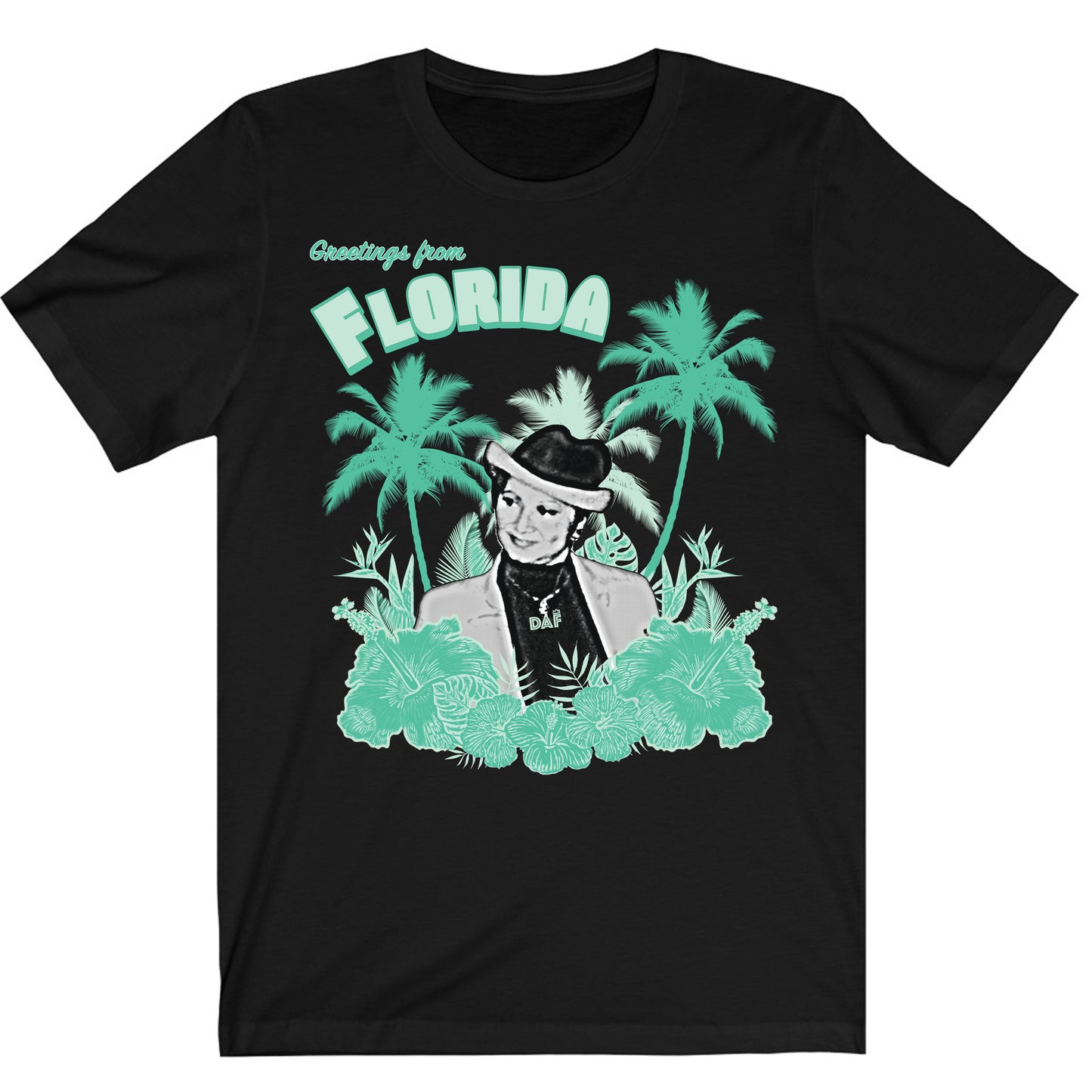 DAF Griselda Blanco Tropical Green T-shirt