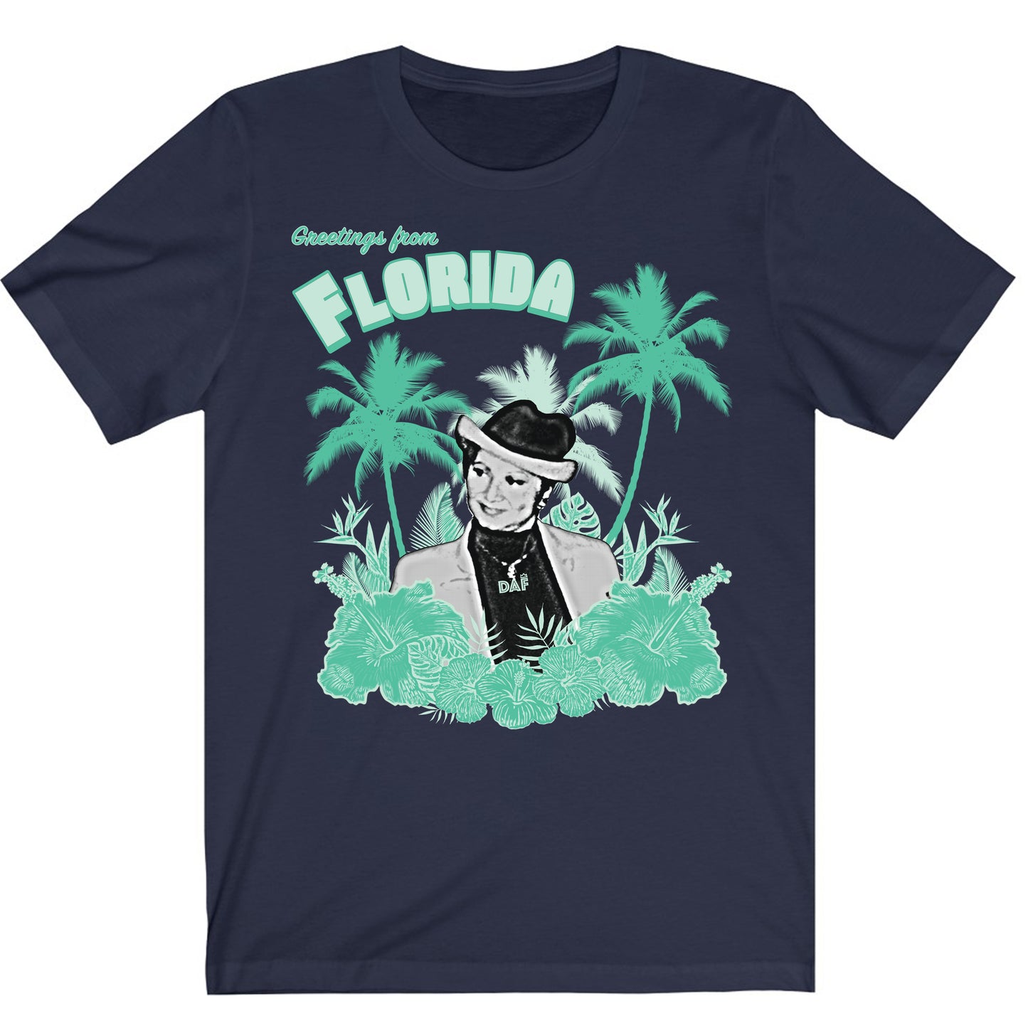 DAF Griselda Blanco Tropical Green T-shirt