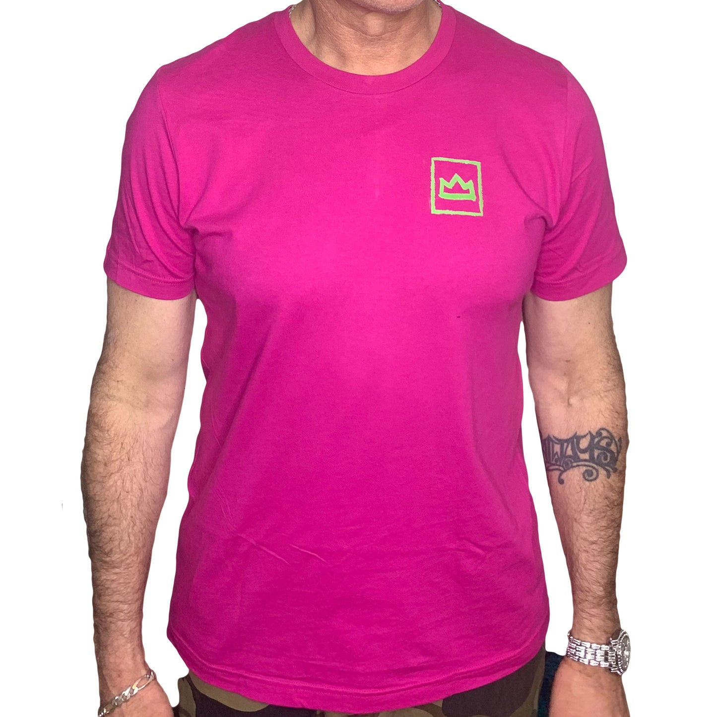 SIDEWALK TALK '85 (7 of 50) Size Large Magenta T-shirt