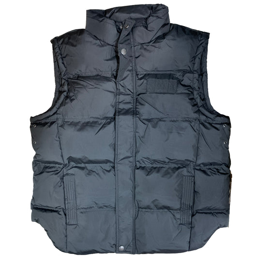 Oversize Black Puffer Vest