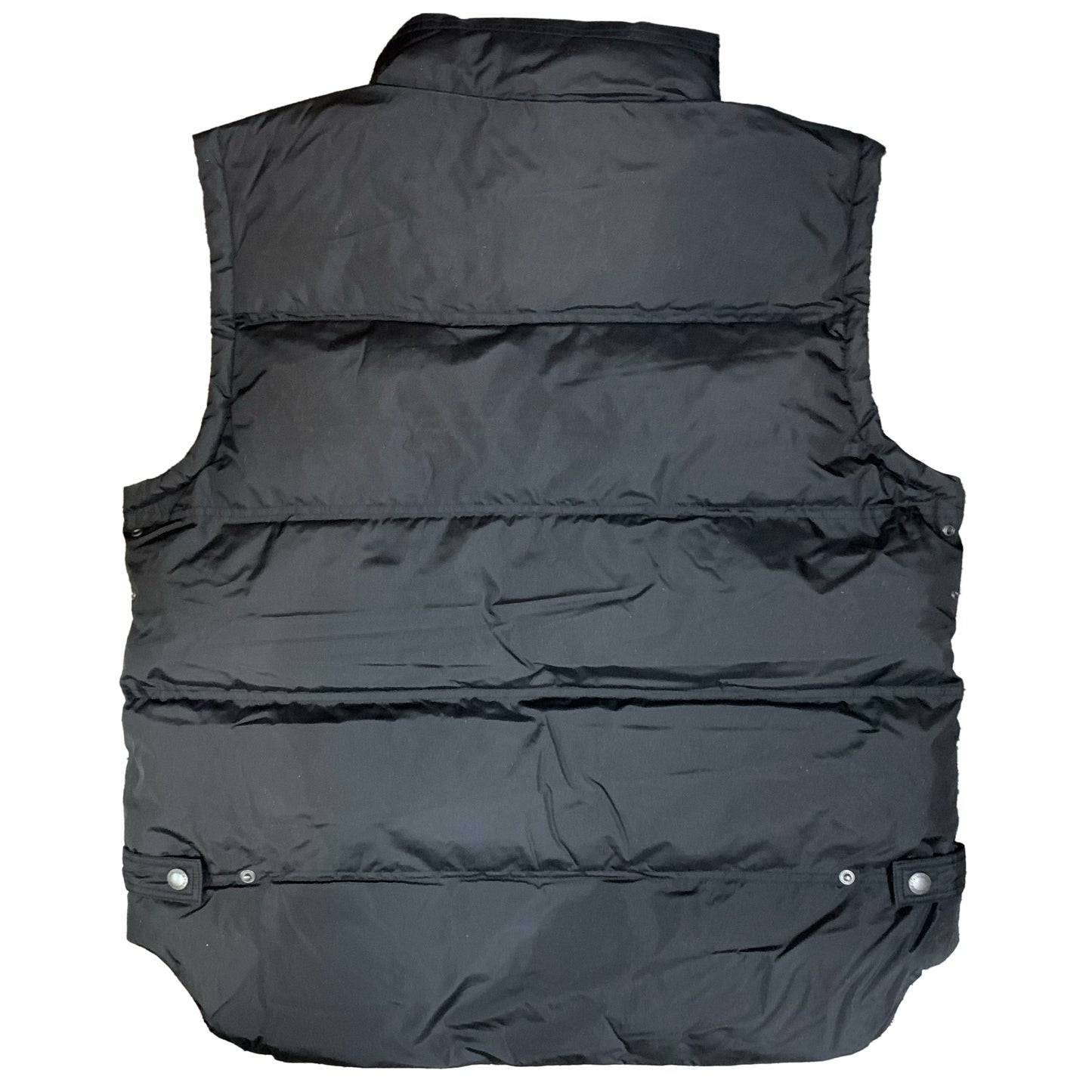 Oversize Black Puffer Vest
