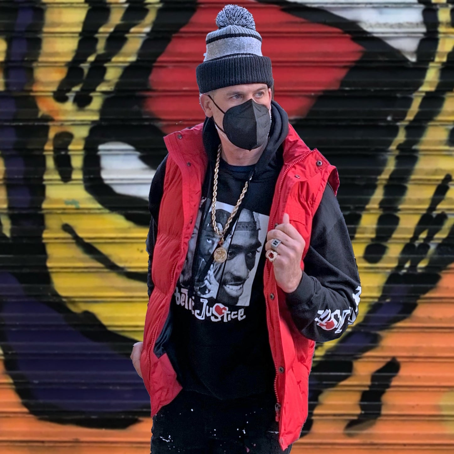 Oversize Puffer Vest