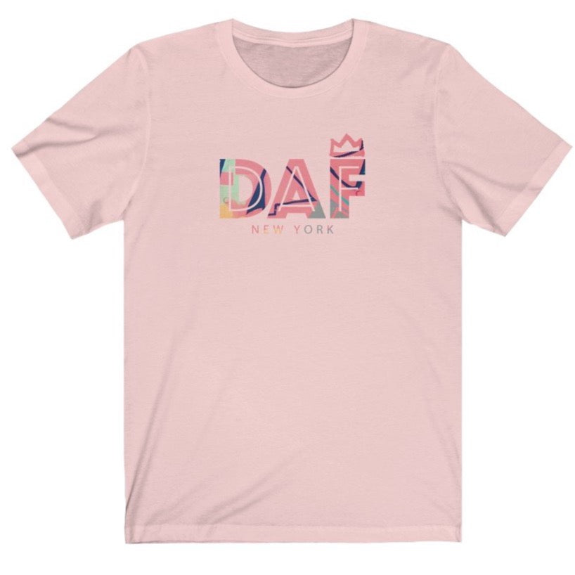 DAF Soft Pink Graffiti T-shirt